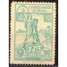 SB0004N-SELO 4º CENTENÁRIO DO DESCOBRIMENTO DO BRASIL, 700 RÉIS - 1900 - N