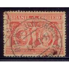 SB0015U-SELO CENTENÁRIO DA INDEPENDÊNCIA, 200 RÉIS - 1922 - U