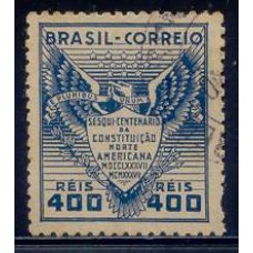 SB0126U-SELO 150 ANOS DA CONSTITUIÇÃO NORTE-AMERICANA - 1937 - U