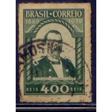 SB0143U-SELO CINQUENTENÁRIO DA REPÚBLICA, 400 RÉIS - 1939 - U