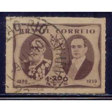 SB0145U-SELO CINQUENTENÁRIO DA REPÚBLICA, 1.200 RÉIS - 1939 - U