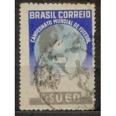 SB0253U-SELO 4º CAMPEONATO MUNDIAL DE FUTEBOL - RIO DE JANEIRO, 60 CTS - 1950 - U