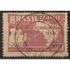 SB0254U-SELO 6º RECENSEAMENTO GERAL DO BRASIL, 60 CTS - 1950 - U