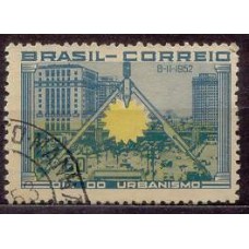 SB0287U-SELO DIA MUNDIAL DO URBANISMO - 1952 - U