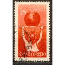 SB0353U-SELO 2º CAMPEONATO MUNDIAL DE BASQUETEBOL - 1954 - U