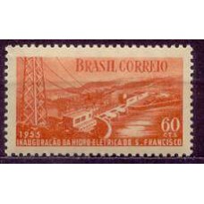 SB0356N-SELO INAUGURAÇÃO DA USINA HIDRELÉTRICA DE PAULO AFONSO - 1955 - N