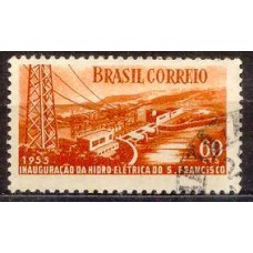 SB0356U-SELO INAUGURAÇÃO DA USINA HIDRELÉTRICA DE PAULO AFONSO - 1955 - U