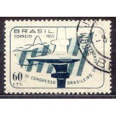 SB0359U-SELO 3º CONGRESSO BRASILEIRO DE AERONÁUTICA - 1955 - U