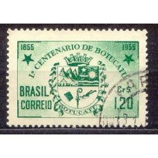 SB0362U-SELO CENTENÁRIO DE BOTUCATU/SP, CR$ 1,20 - 1955 - U