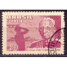 SB0406U-SELO DIA DO ÍNDIO E DAS AMÉRICAS - HOMENAGEM AO MARECHAL RONDON - 1958 - U