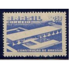 SB0418N-SELO CONSTRUÇÃO DE BRASÍLIA - 1958 - N