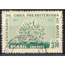 SB0444U-SELO CENTENÁRIO DA OBRA PRESBITERIANA NO BRASIL - 1959 - U