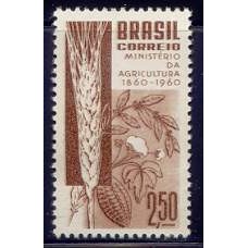 SB0450M-SELO CENTENÁRIO DO MINISTÉRIO DA AGRICULTURA - 1960 - MINT