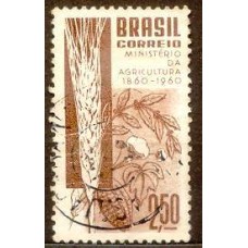 SB0450U-SELO CENTENÁRIO DO MINISTÉRIO DA AGRICULTURA - 1960 - U