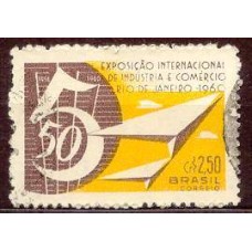 SB0455U-SELO EXPOSIÇÃO INTERNACIONAL DE INDÚSTRIA E COMÉRCIO - 1960 - U