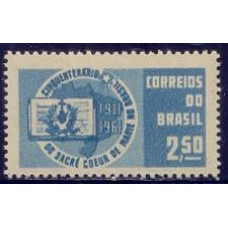 SB0457N-SELO CINQUENTENÁRIO DOS COLÉGIOS "SACRE COEUR DE MARIE" NO BRASIL - 1961 - N