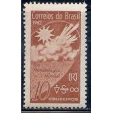 SB0469M-SELO DIA METEOROLÓGICO MUNDIAL - 1962 - MINT