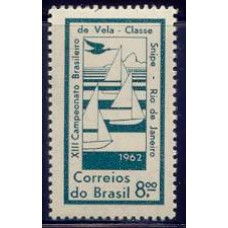 SB0474N-SELO CAMPEONATO BRASILEIRO DE VELA CLASSE SNIPE - 1962 - N