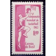 SB0488N-SELO IV CAMPEONATO MUNDIAL DE BASQUETEBOL - 1963 - N