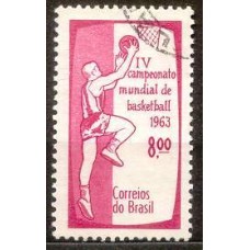 SB0488U-SELO IV CAMPEONATO MUNDIAL DE BASQUETEBOL - 1963 - U