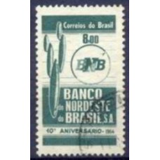 SB0506U-SELO DECÊNIO DO BANCO DO NORDESTE S/A - 1964 - U