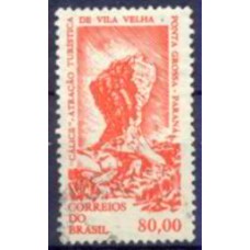 SB0510U-SELO PROPAGANDA TURÍSTICA DE VILA VELHA - 1964 - U