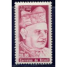 SB0513M-SELO IN MEMORIAM AO PAPA JOÃO XXIII - 1964 - MINT