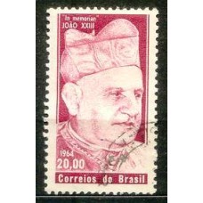 SB0513U-SELO IN MEMORIAM AO PAPA JOÃO XXIII - 1964 - U