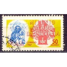 SB0565U-SELO MILÊNIO SACRO DA POLÔNIA - 1967 - U