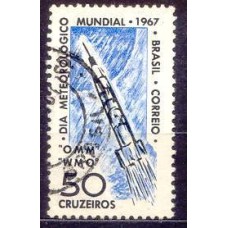 SB0566U-SELO DIA METEOROLÓGICO MUNDIAL - 1967 - U