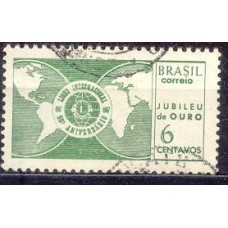 SB0568U-SELO JUBILEU DE OURO DO LIONS CLUB INTERNATIONAL - 1967 - U