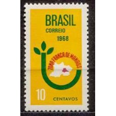 SB0591N-SELO CRIAÇÃO DA ZONA FRANCA DE MANAUS - 1968 - N