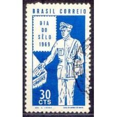 SB0641U-SELO DIA DO SELO - CARTEIRO - 1969 - U