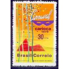 SB0665M-SELO CARNAVAL CARIOCA, 30C - 1970 - MINT