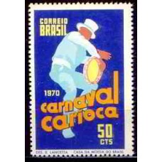 SB0666M-SELO CARNAVAL CARIOCA, 50C - 1970 - MINT