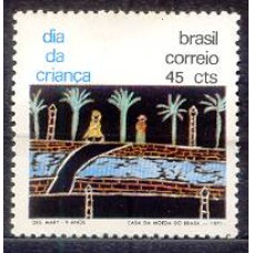 SB0711M-SELO DIA DA CRIANÇA, 45C - 1971 - MINT