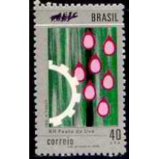 SB0722M-SELO PROMOÇÃO DO TURISMO NACIONAL, FESTA DA UVA - 1972 - MINT