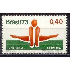 SB0775M-SELO PROMOÇÃO DO ESPORTE E DA APTIDÃO FÍSICA, GINÁSTICA - 1973 - MINT