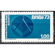 SB0799M-SELO HOMENAGEM AO GRANDE ORIENTE DO BRASIL - 1973 - MINT