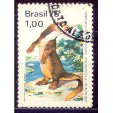 SB0893U-SELO PRESERVAÇÃO DA FAUNA E DA FLORA, ARIRANHA - 1975 - U