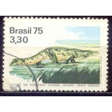 SB0894U-SELO PRESERVAÇÃO DA FAUNA E DA FLORA, JACARÉ - 1975 - U
