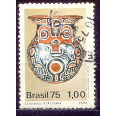 SB0896U-SELO ARQUEOLOGIA BRASILEIRA, CERÂMICA - 1975 - U