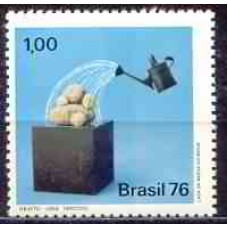 SB0931M-SELO ARTES PLÁSTICAS CONTEMPORÂNEAS NO BRASIL, OBJETO - 1976 - MINT