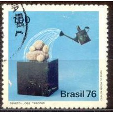 SB0931U-SELO ARTES PLÁSTICAS CONTEMPORÂNEAS NO BRASIL, OBJETO - 1976 - U