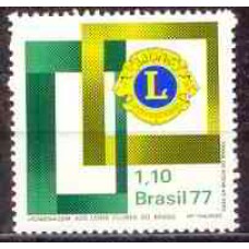 SB0978M-SELO HOMENAGEM AOS LIONS CLUBES DO BRASIL - 1977 - MINT