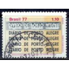 SB0988U-SELO SESQUICENTENÁRIO DO DIÁRIO DE PORTO ALEGRE - 1977 - U