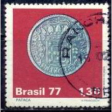 SB1003U-SELO MOEDAS DO BRASIL COLONIAL, PATACA - 1977 - U