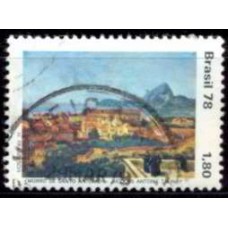 SB1067U-SELO PAISAGEM BRASILEIRA NA PINTURA, MORRO SANTO ANTÔNIO - 1978 - U