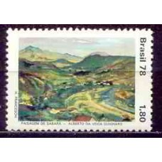 SB1070M-SELO PAISAGEM BRASILEIRA NA PINTURA, SABARÁ - 1978 - MINT