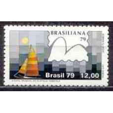 SB1088M-SELO EXPOSIÇÃO FILATÉLICA BRASILIANA 79 - VELEIROS, HOBIE CAT - 1979 - MINT